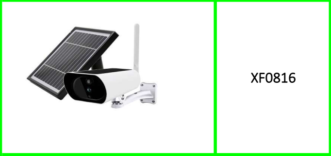 Solar Powered Wifi Surveillance Camera  I-Cam-Y4 + App