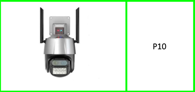 Dual Lens Wifi Camera With ICSEE App