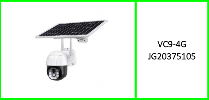 2.5" Solar Powered Dual Light Source  4G Dome Machine Outdoor Surveillance  Camera V380Pro App