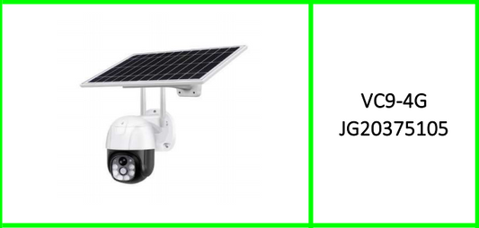 2.5" Solar Powered Dual Light Source  4G Dome Machine Outdoor Surveillance  Camera V380Pro App