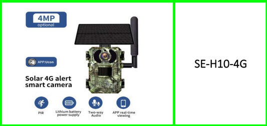 4g Solar Powered Hunting Trail Camera,  Ucon App