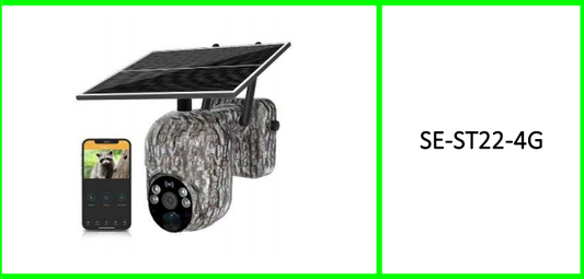 4G Solar Powered Outdoor Surveillance  PTZ Camera Ubox App