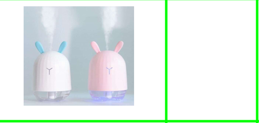 220ML Air Humidifier Cute Rabbit USB  Aroma Diffuser Air Purifier Mist Maker  With Led Night Lights