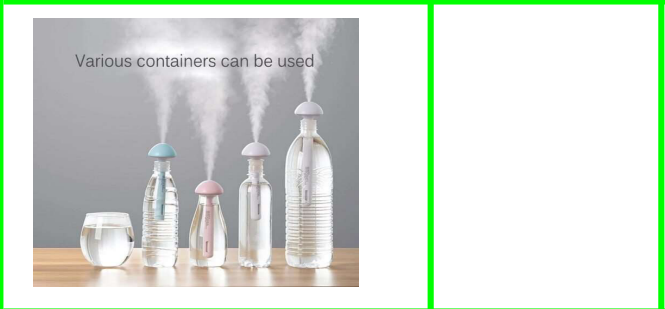 USB Universal Desktop Humidifier  Detachable Ultrasonic Aroma Diffuser  with LED Colour Lights