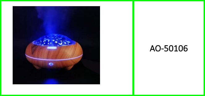 Aorlis Night Light Humidifier With 7LED  Light Mode