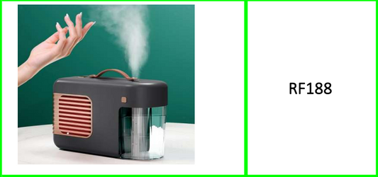 2 in 1 Heater Humidifier With RGB  Night Light