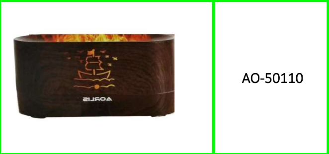 Aorlis LED Fire Humidifier