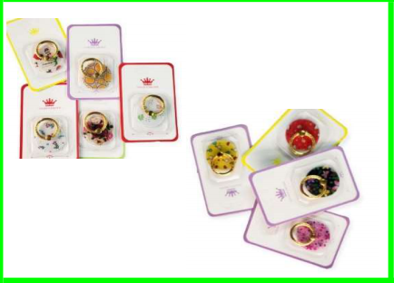 Golden Drown Gold Ring Phone Stent