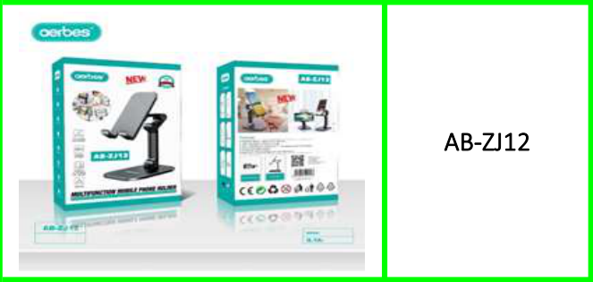 Aerbes Foldable Desktop Cell Phone  Holder