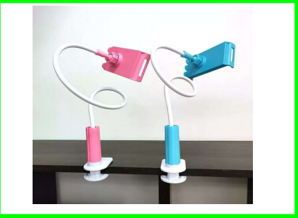 Universal 360° Mobile Phone Holder  Flexible Arm Clip Desktop Cell Phone  Bracket Desk Phone Holder