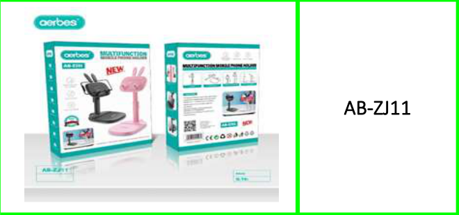 Aerbes Foldable Desktop Cell Phone  Holder