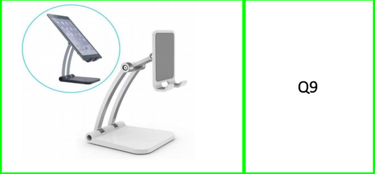 Aluminum Adjustable Flodable Phone  Tablet Stand Holder Universal Cell  Phone Desktop Support Mount