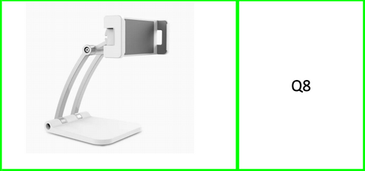 Desktop Phone Tablet Stand 360  Degree Rotating Adjustable Live  Streaming Holder 4inch-13inch