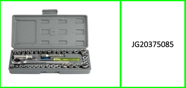 Jiageng Set Of 40 Tool Socket Wrench