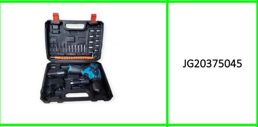 Jiageng Electric Drill With 2 x 12V  4500mah Battery