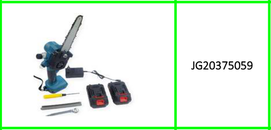 Jiageng Electric Rechargeable Chain  Saw With 2 x 25V 7500mah Battery 6″