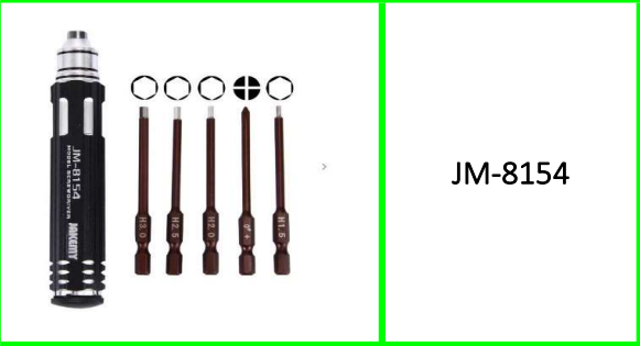 Hexagonal Screw Driver Set 6 In 1