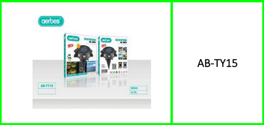 Aerbes Solar Powered Garden Light