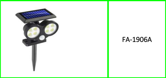 Solar Powered LED Light Wall Lamp  200lm