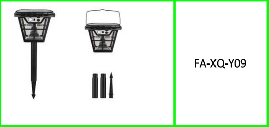 Solar Powered Landscape Lawn With  Sensor 40White LED + 4RGB