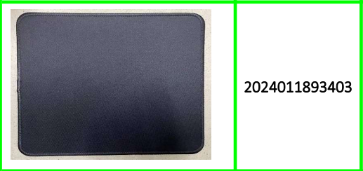 X-17 Mousepad 25x29x0.2cm