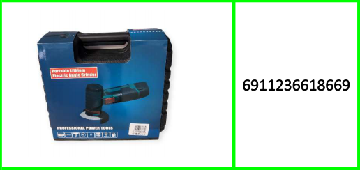 Portable Lithium Rechargeable Electric  Angle Grinder