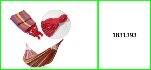 Outdoor Garden/Patio Hammock