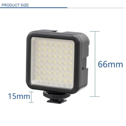 W49 Fill Light 5.5W With 49 LED Lamp Beads Attchament Portable Photography Light