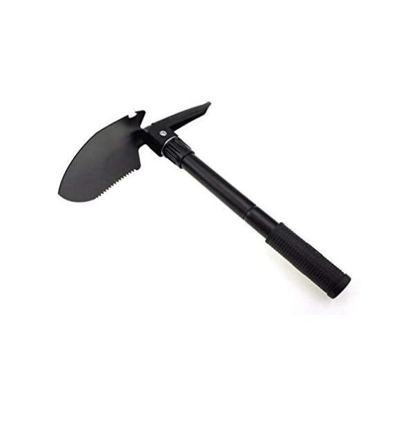 Military Folding Shovel and Pick with Carrying Pouch