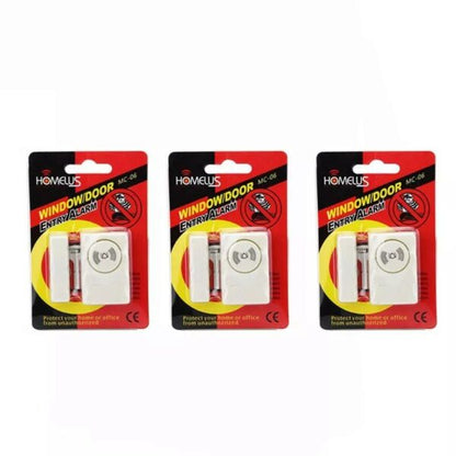 XF0533 MC06-1 HOMELUS Wireless Magnetic Sensor Window Door Entry Alarm System
