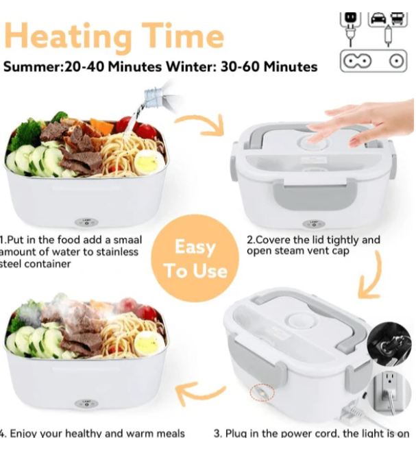 Aorlis AO-78431 Electric Lunch Box 40W 1.5L