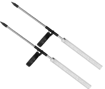 FA-LC35 Solar Powered Acrylic Bubble Column RGB Light 2pcs