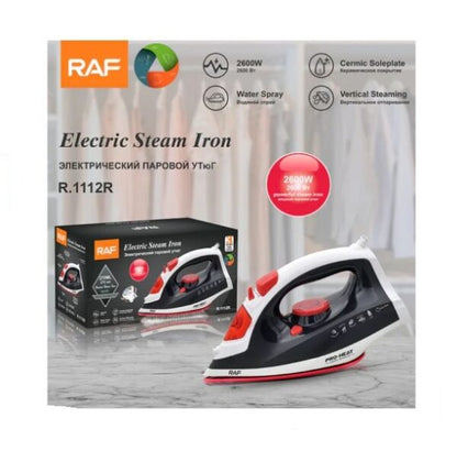 RAF R.1112R Electric 2600W Steam Iron 270ML