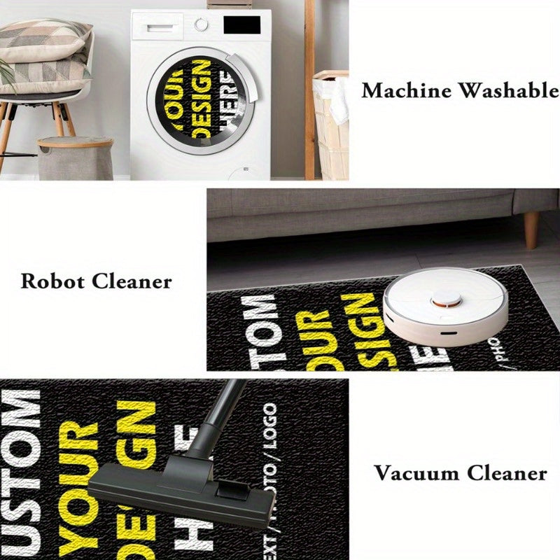 1Pc Custom Photo Door Mat Personalized Entrance Mat With