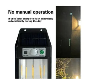 3W Ourdoor Solar Interactrion Wall Lamp