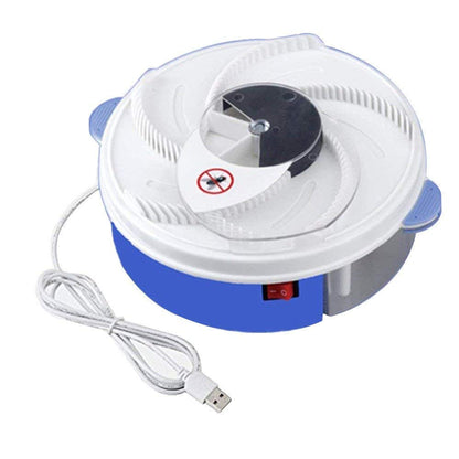 Electric Fly Trap Device with Trapping Food