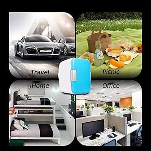 Mini Fridge, Personal Fridge Cooler and Warmer, Electric Cooler Warmer Portable Car Fridge Thermoelectric System for Home Office Car