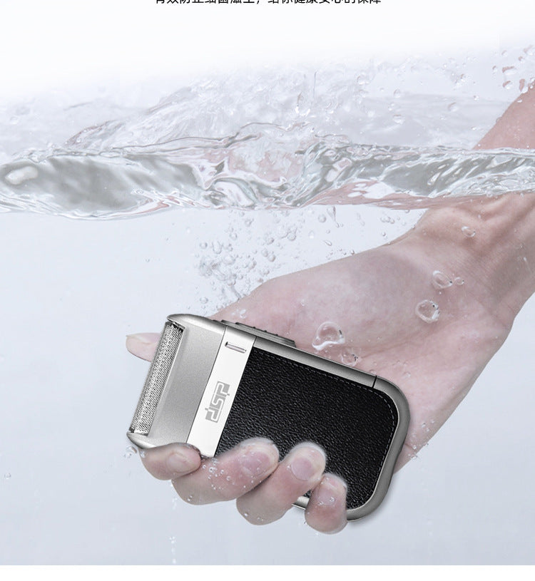 DSP Shaver 3W Whole Body Washable for mens grooming USB eletric shaver