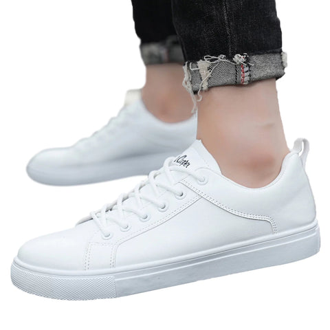 Men Sneakers Retro All Match Casual Shoes Small White Shoes Trendy Shoes Skate Shoe