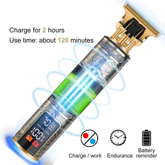 Aorlis AO-50016 Professional LCD Display USB Charging Hair Trimmer 1200Mah