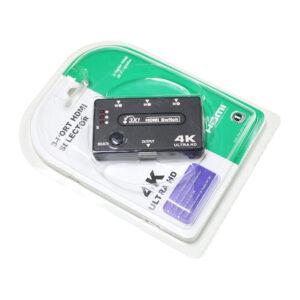 3-Port HDMI Selector 4K Ultra HD
