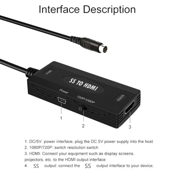 SS To HDMI Video Converter