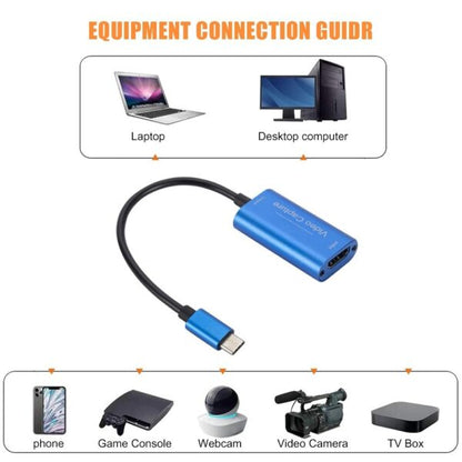 Portable HD 1080P HDMI-compatible Type C Video Card USB 3.0