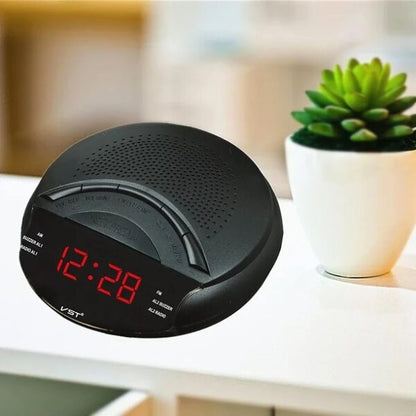 VST-903 Red LED Display Digital AM/FM Radio Alarm Clock Buzzer Snooze Function