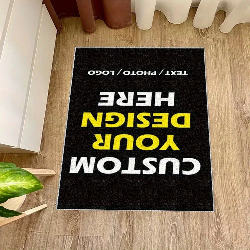 1Pc Custom Photo Door Mat Personalized Entrance Mat With