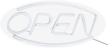 C-2 USB Powered Open Sign Neon Lamp with Back Plate + On Off Switch