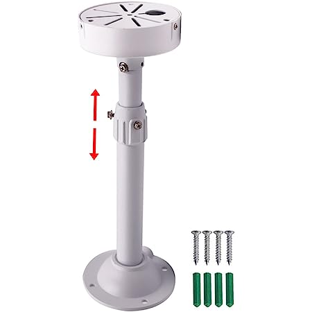 I-Shaped adjustable CCTV Wall Camera Bracket 30cm To 60cm