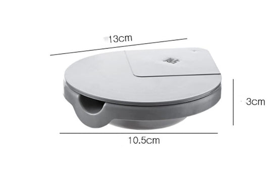 Stainless Steel Indoor Under Table Washable Ashtray