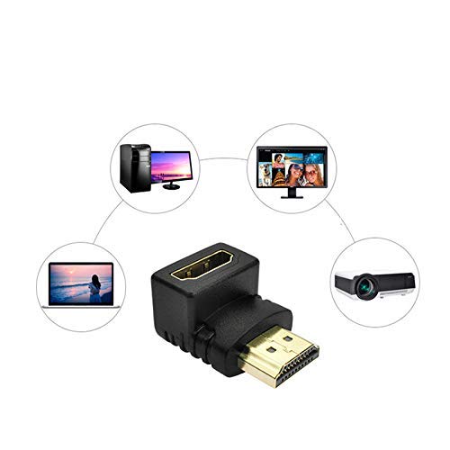 SE-L58 90° Angle HDMI Male To Female