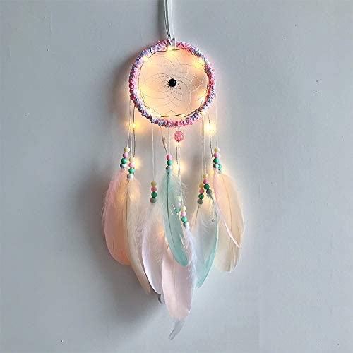 SE-129 LED Feather Dream Catcher